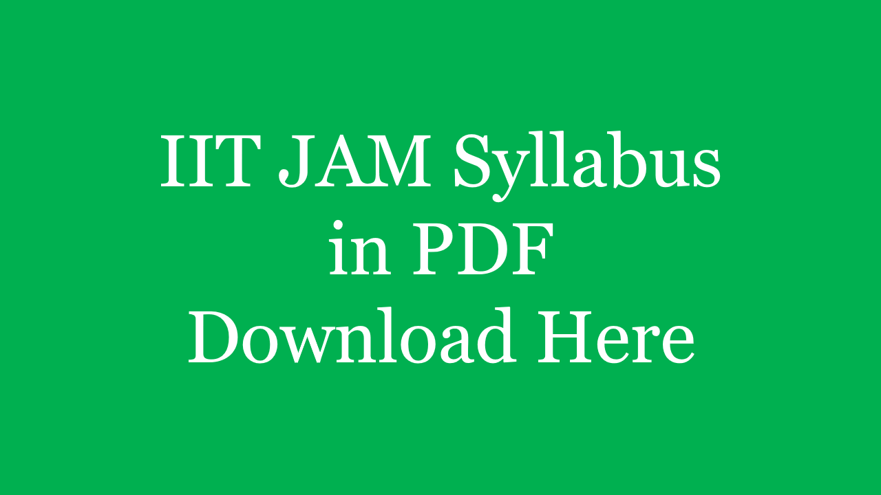 IIT JAM Chemistry WhatsApp Group Link