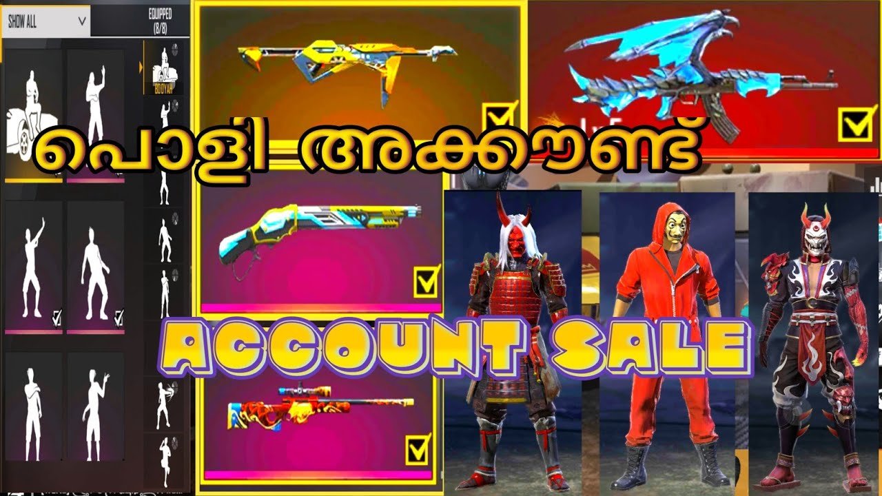 Malayalam Free Fire Account Sale WhatsApp Group Link